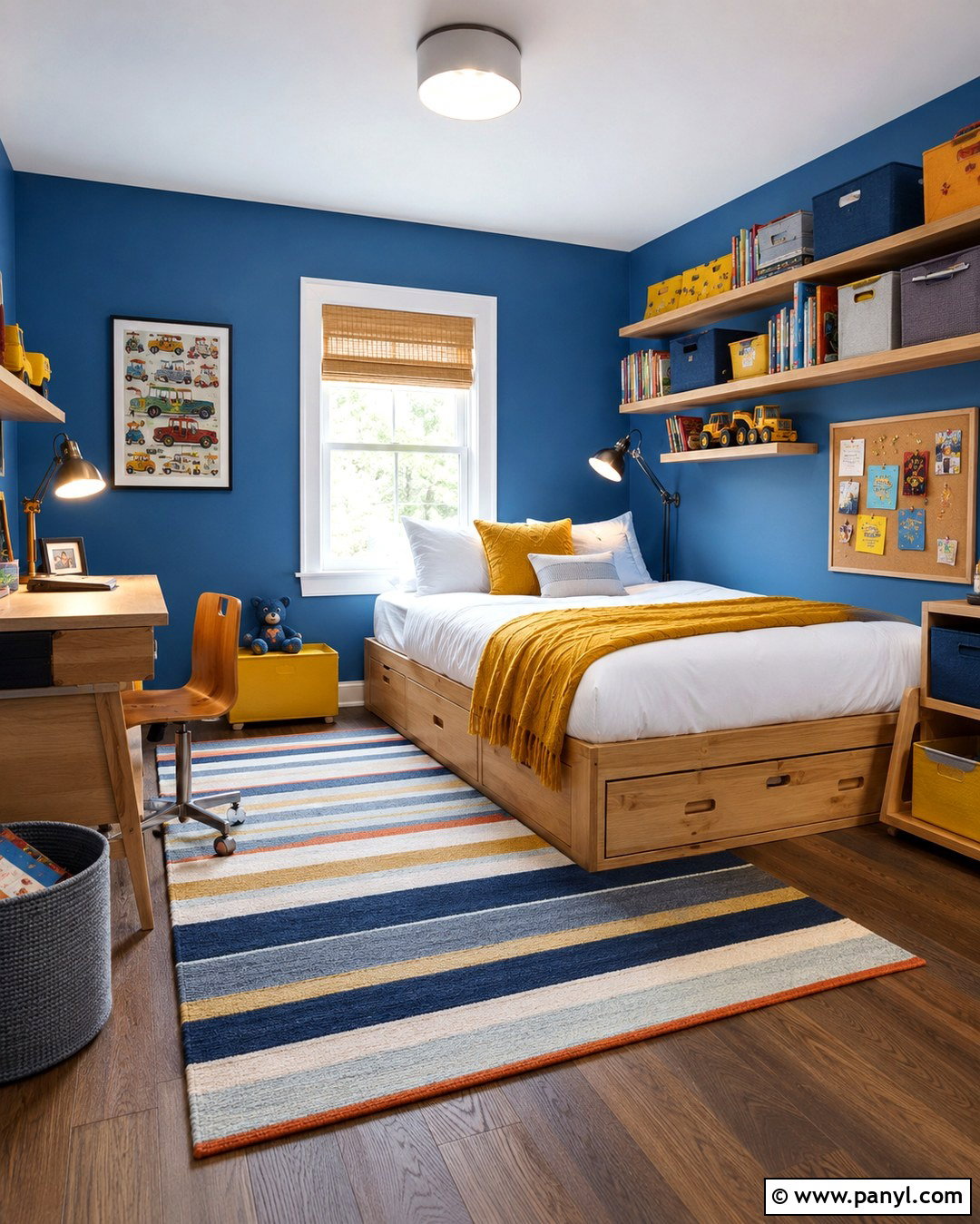 Blue Kids Bedroom Walls - 20 House With Blue Walls