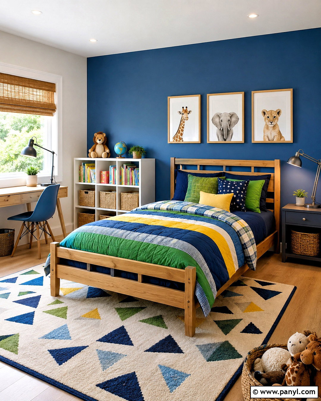 Blue Kids Room Accent Wall - 40 Blue Accent Wall Ideas