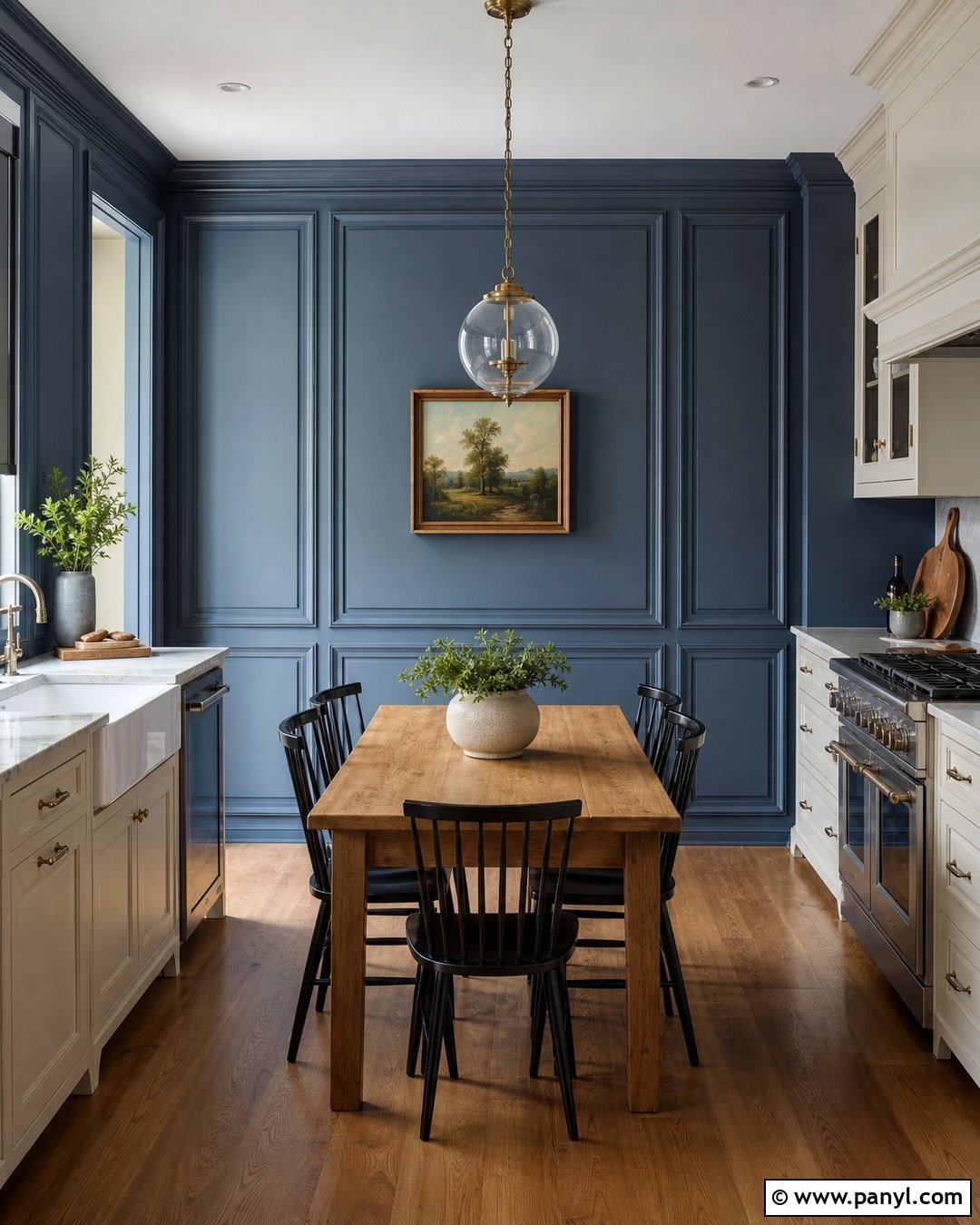 45 Blue Kitchen Walls for a Fresh, Timeless Cooking Space