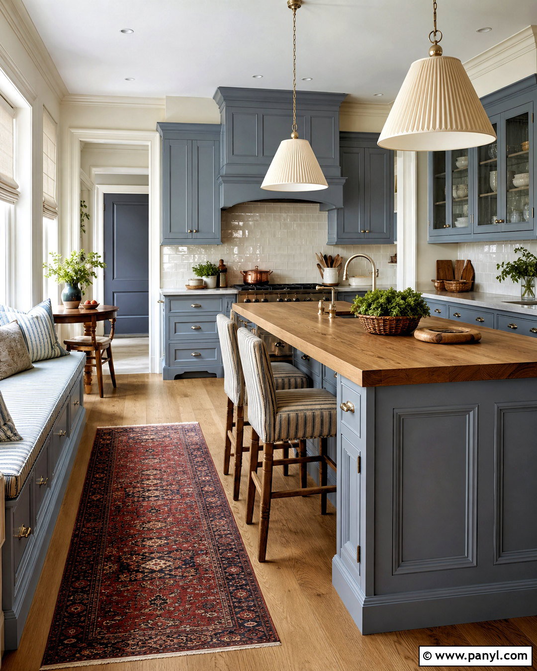 Blue Kitchen - 20 cozy kitchen ideas