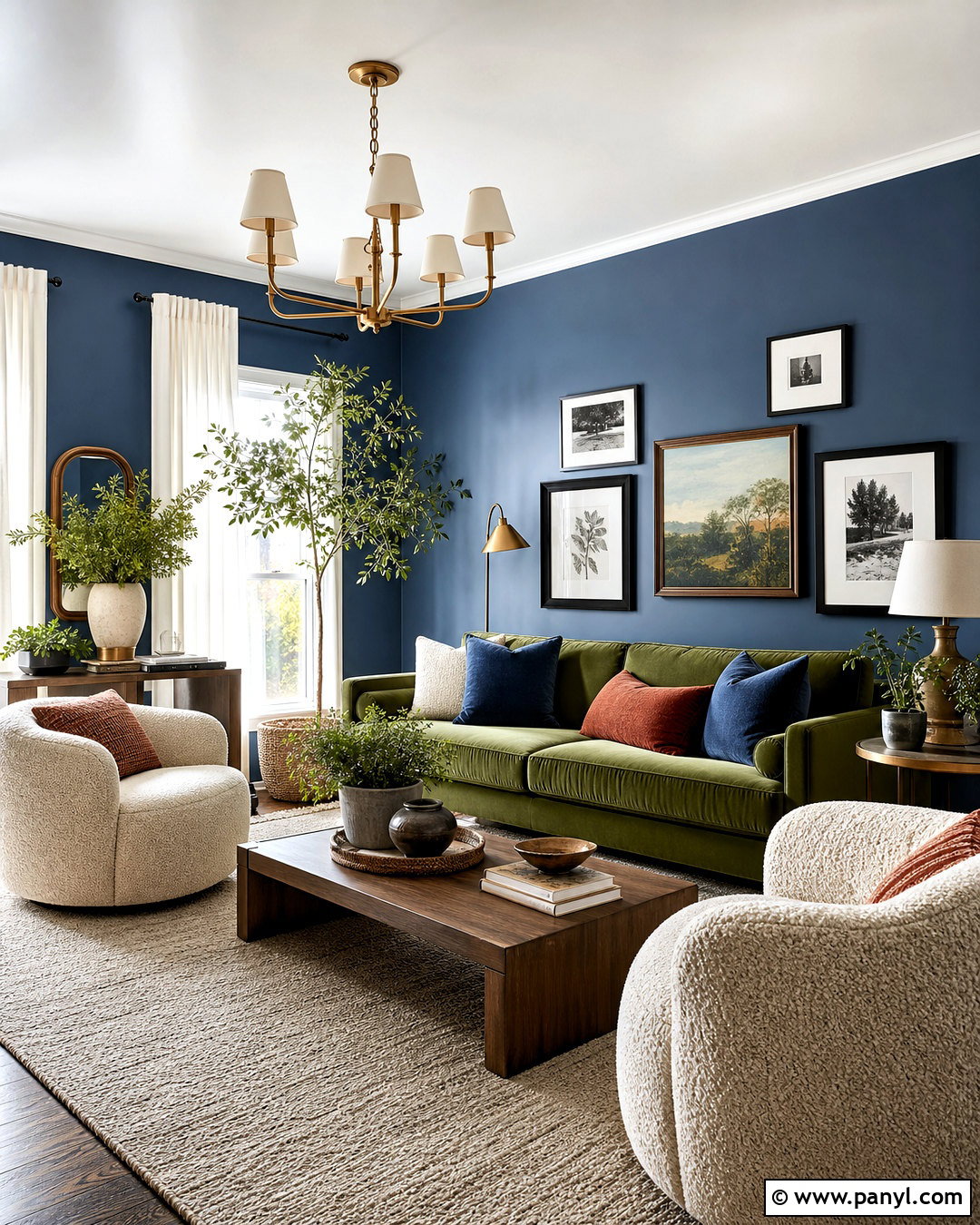 20 Blue Living Room Walls for a Calm, Designer-Led Look