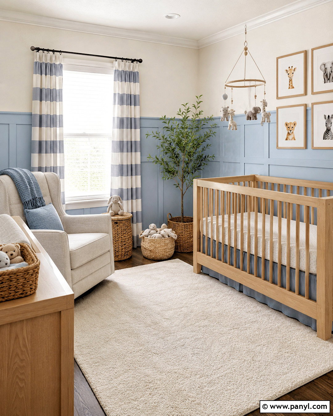 20 Blue Panelling Ideas for a Chic, Character-Rich Home
