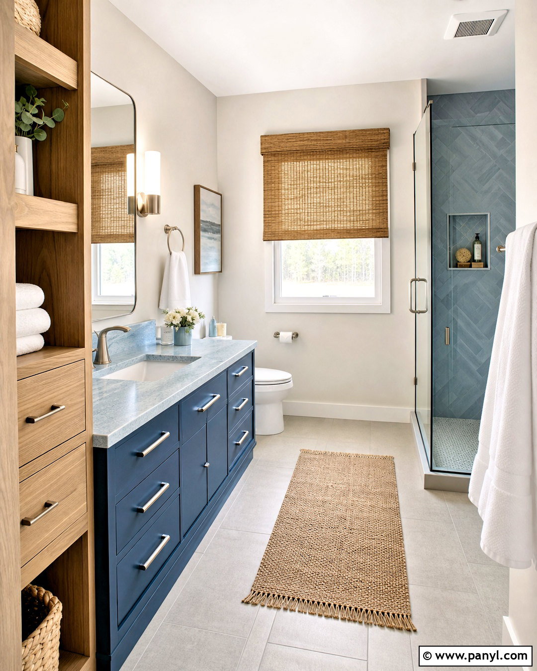 Blue Quartzite Color Palette - 20 stone color palette ideas