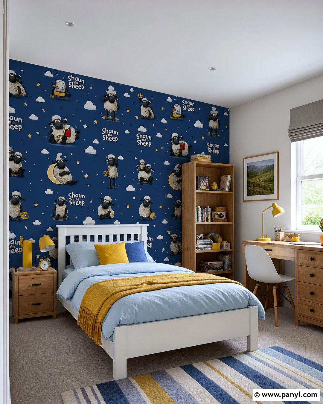 Blue Shaun The Sheep Wallpaper Bedroom - 25 Shun The Sheep Wallpaper Ideas