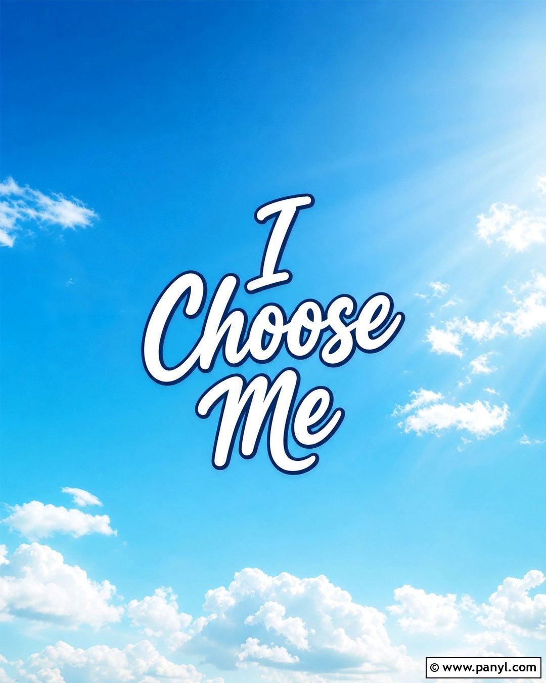 Blue Sky I Choose Me Wallpaper - 25 I Choose Me Wallpaper Ideas