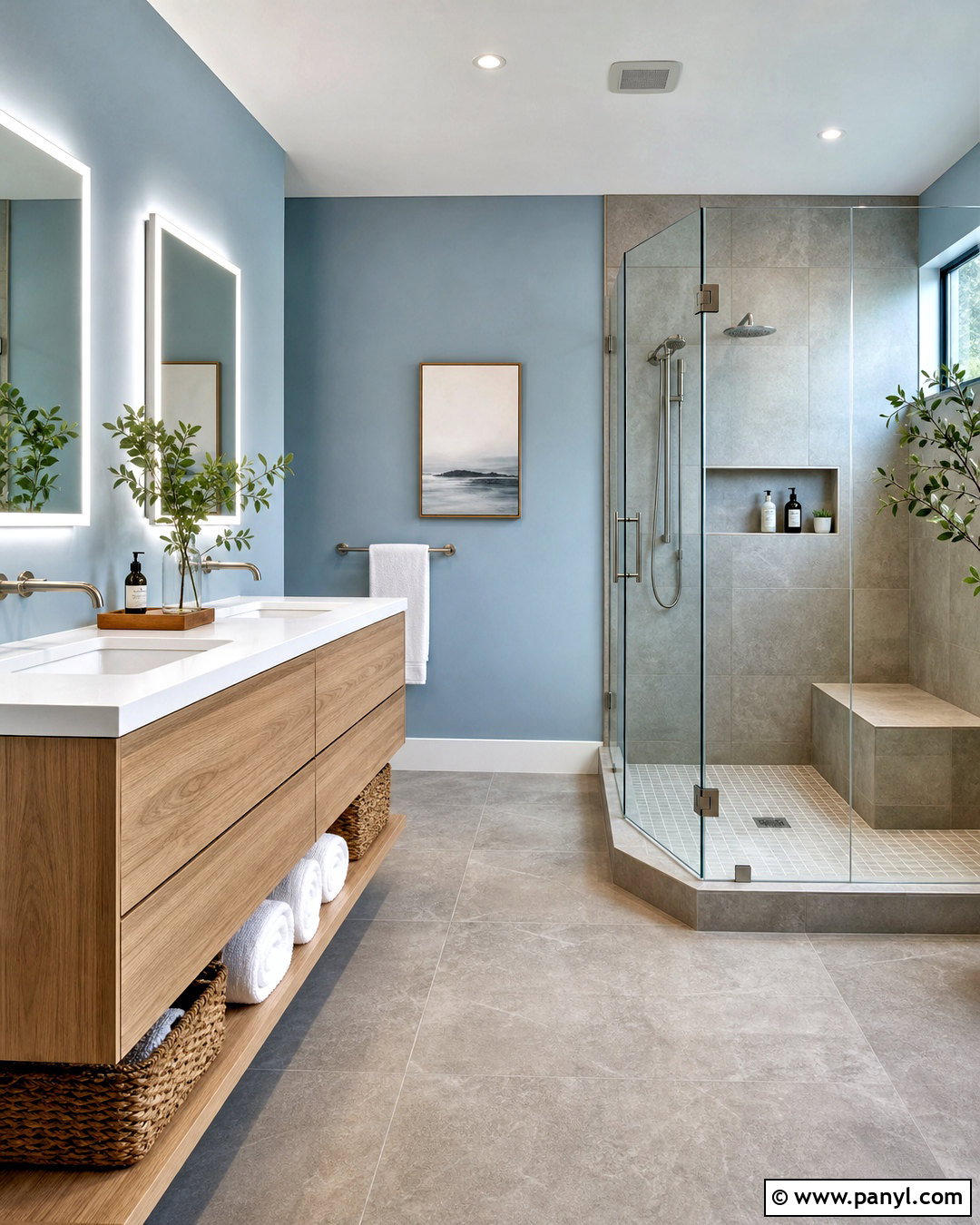 Blue Spa Bathroom - 20 bathroom remodel blue ideas