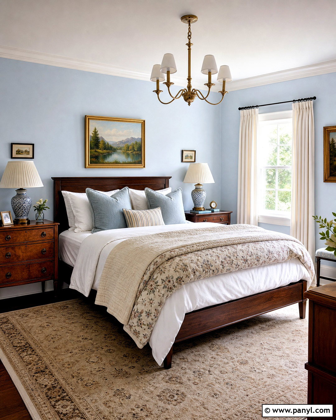 Blue Veil Baby Blue Guest Room - 20 baby blue paint colors