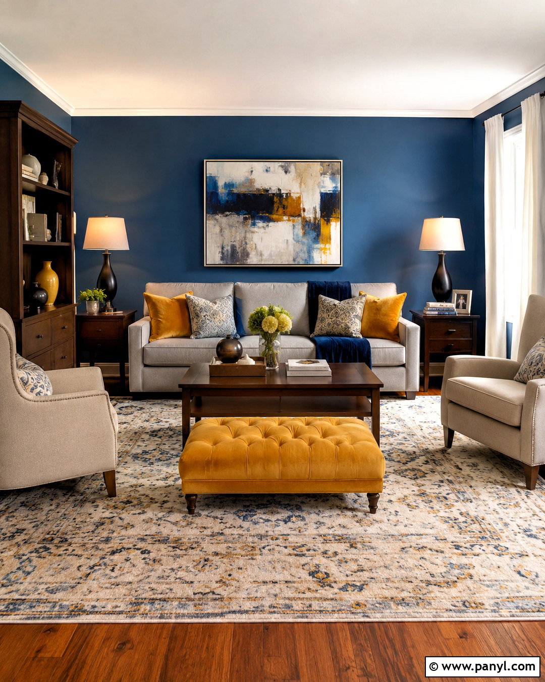 20 Blue Wall Living Room Ideas for a Calm, Stylish Modern Home
