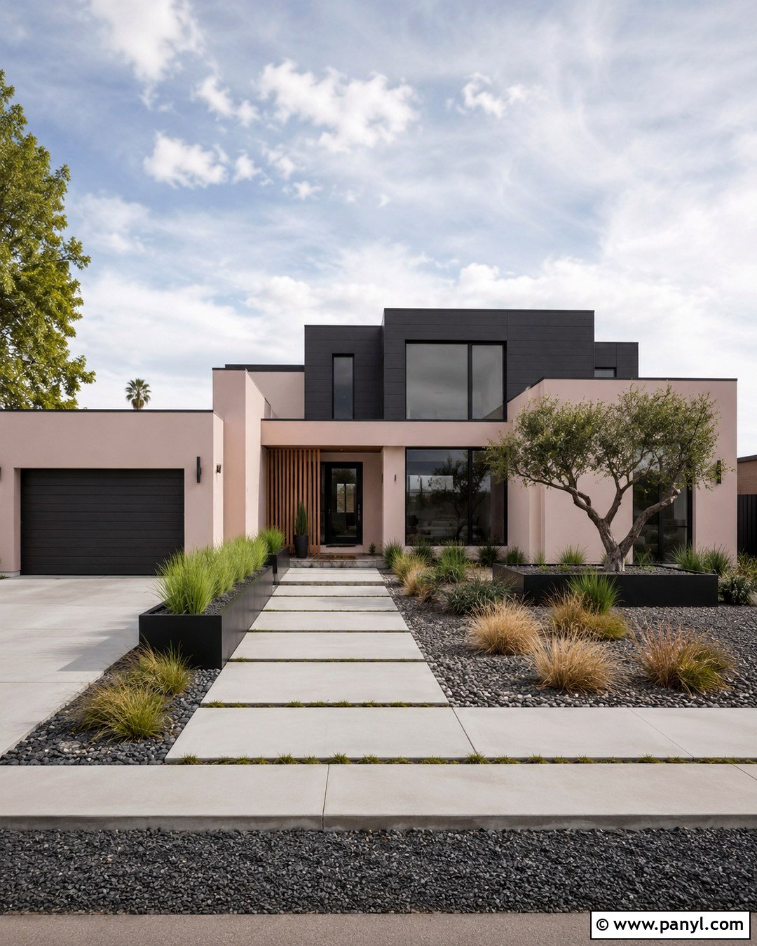 Blush And Charcoal Bloxburg Modern House - 20 Blush House Color Scheme Bloxburg Ideas