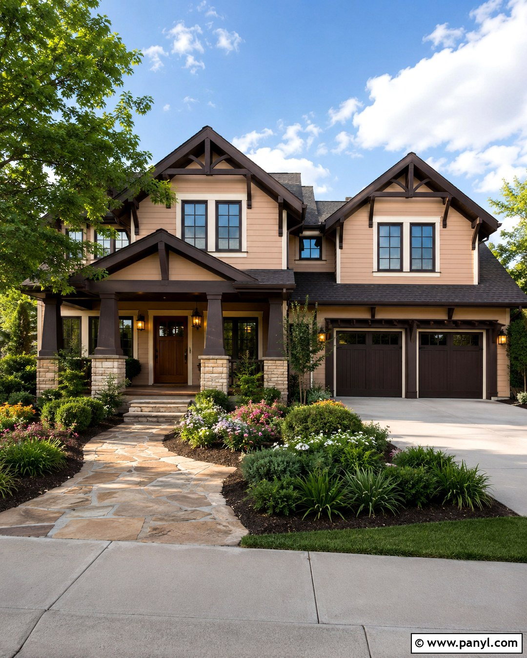 Blush And Dark Brown Bloxburg Craftsman - 20 Blush House Color Scheme Bloxburg Ideas