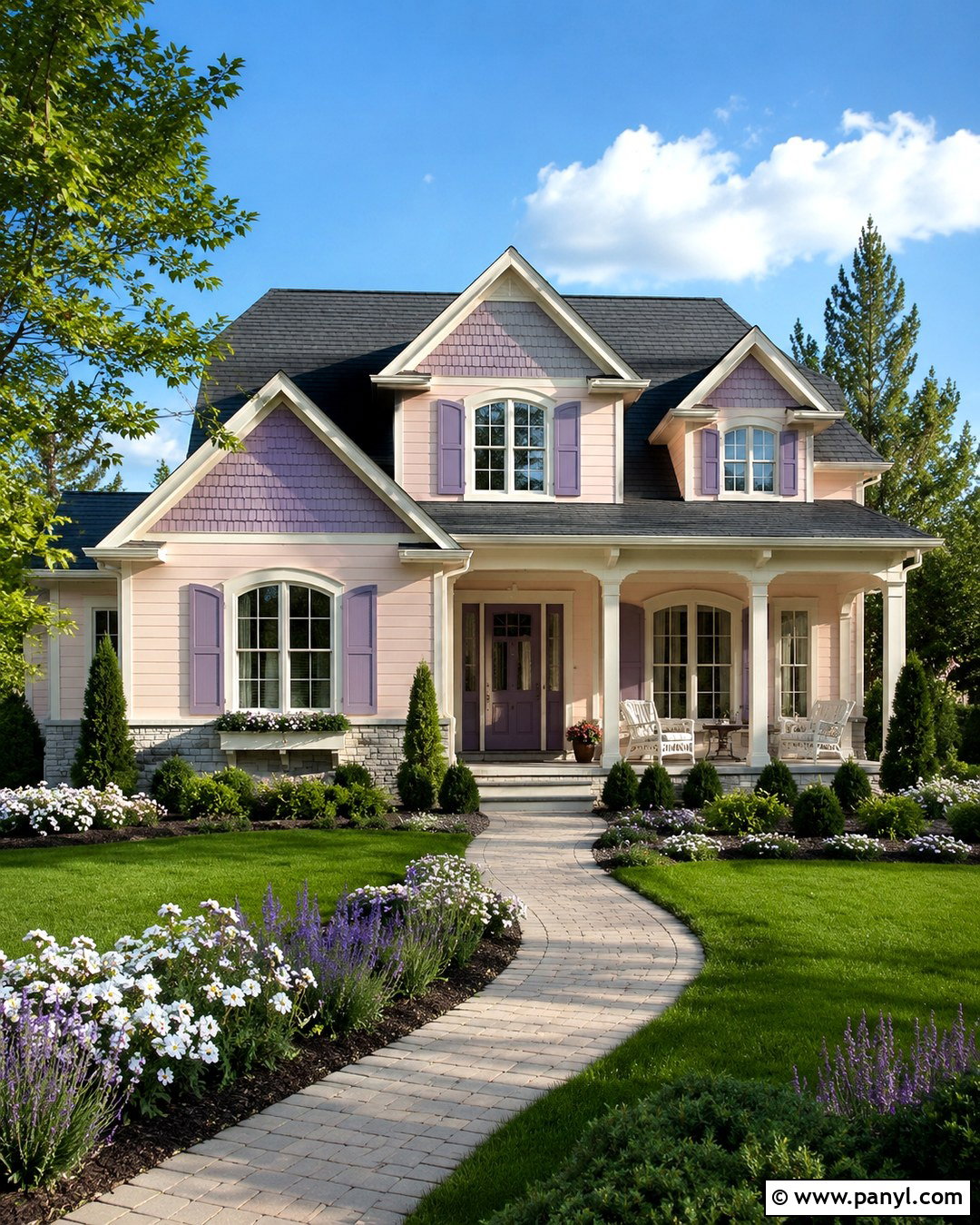 Blush And Lavender Bloxburg House - 20 Blush House Color Scheme Bloxburg Ideas