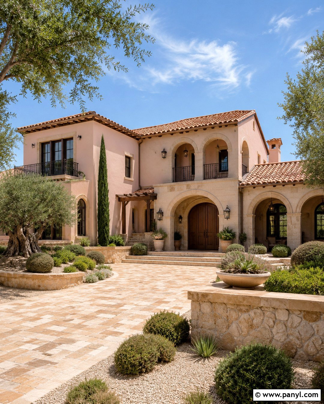 Blush And Taupe Bloxburg Mediterranean House - 20 Blush House Color Scheme Bloxburg Ideas