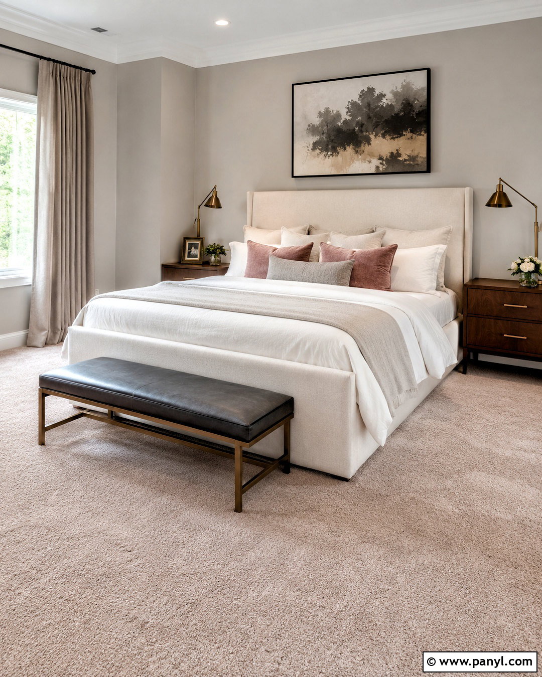 Blush Beige Carpet With Repose Gray Walls - 20 What Color Carpet Goes With Repose Gray Walls