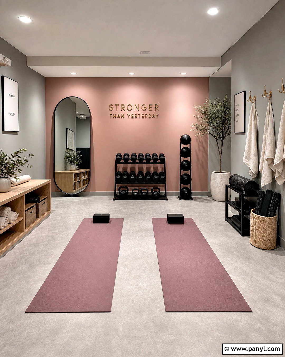 20 Gym Color Scheme Ideas for a Focused Home Workout Space