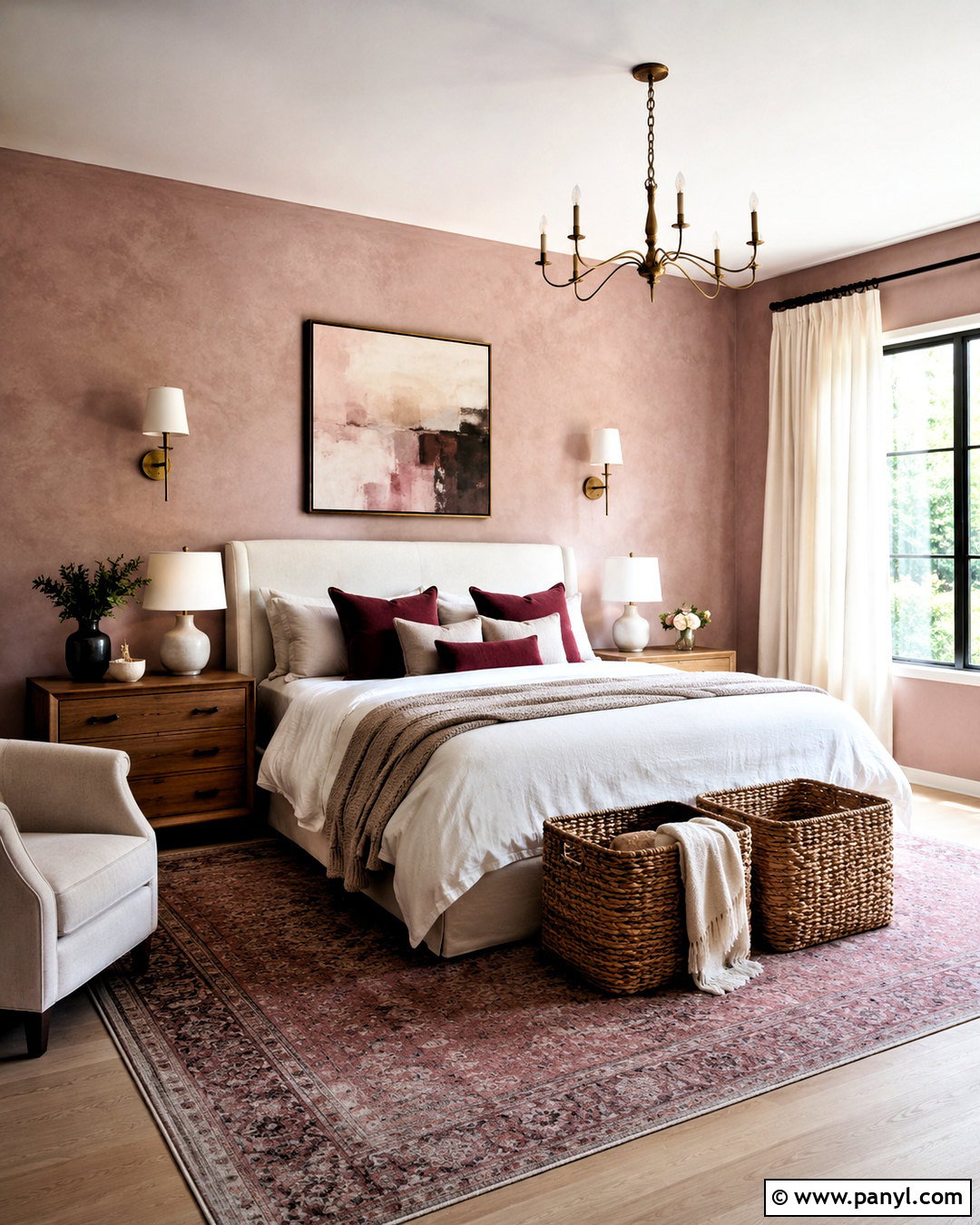 Blush Pink And Warm White Color Combination - 20 color combination for home ideas