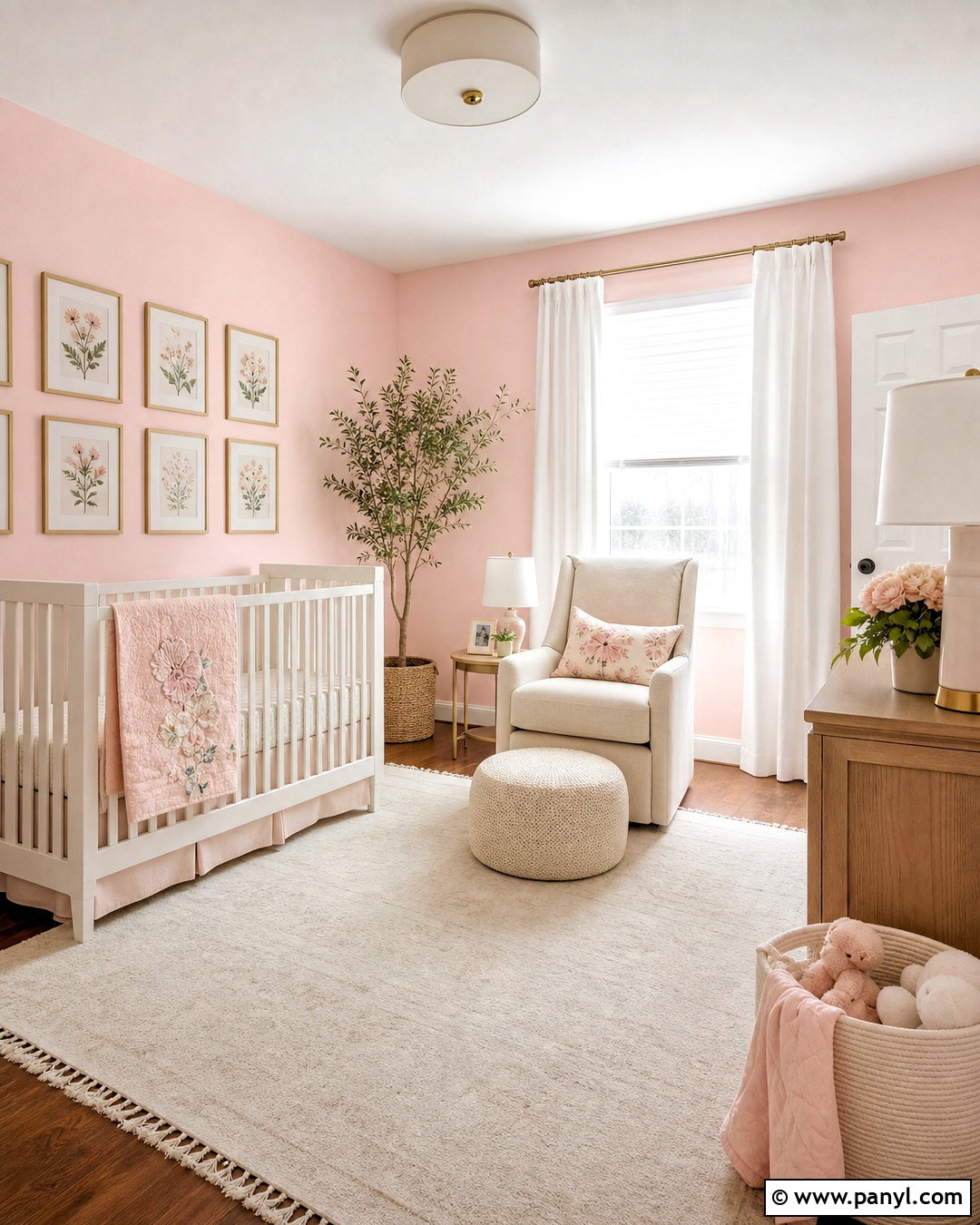 Blush Pink Baby Girl Bedroom Paint - 20 baby girl bedroom paint ideas