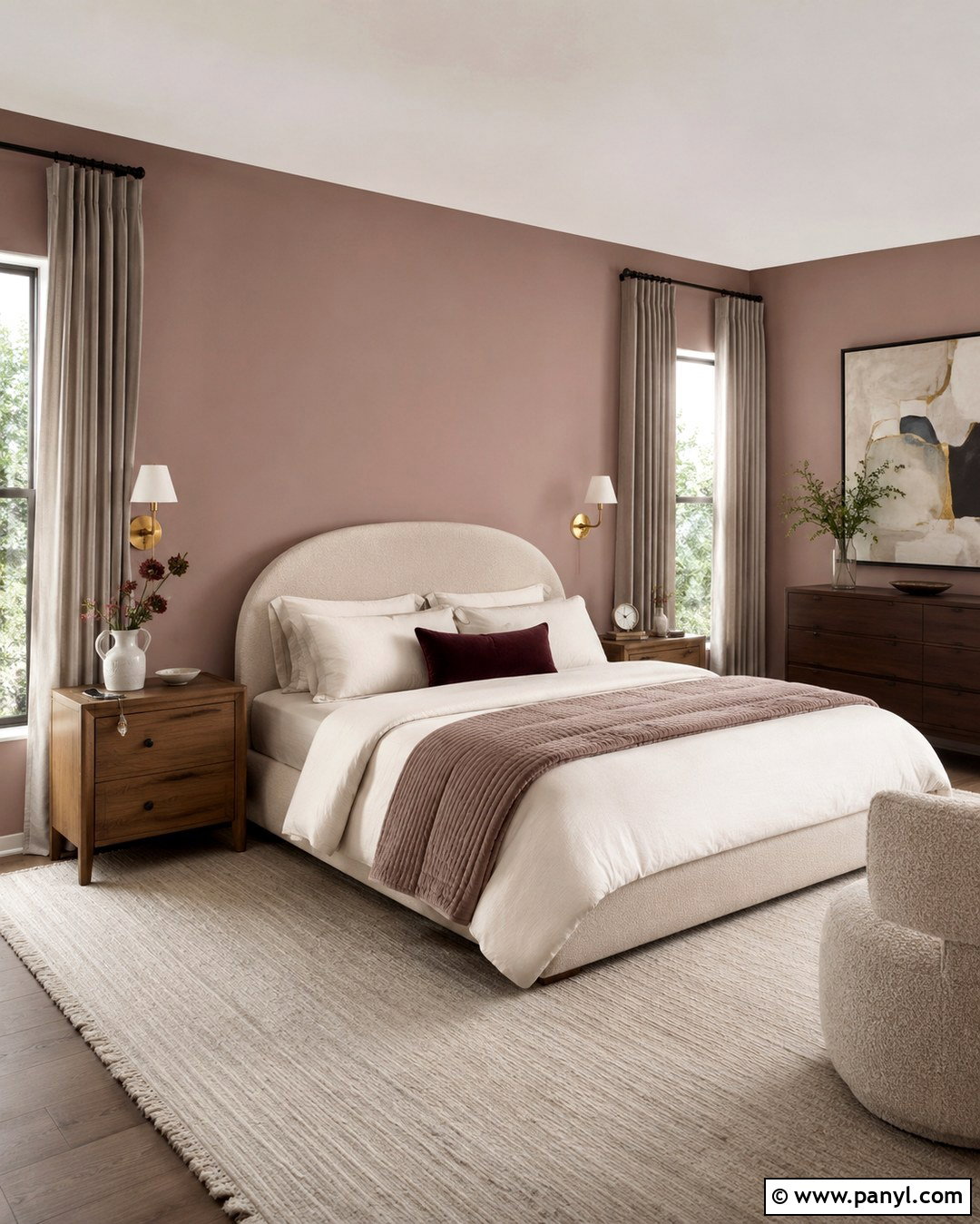 Blush Pink Bedroom Walls - 20 Modern Wall Colors Bedroom Ideas