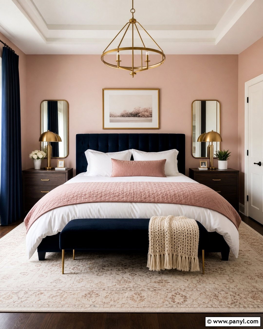 20 Blush Pink Wall Paint Bedrooms for a Soft, Romantic Retreat