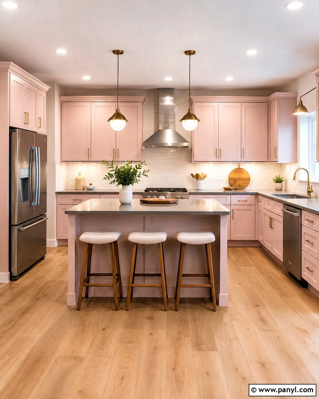 20 Pink and Grey Kitchen Ideas for a Chic, Modern Update