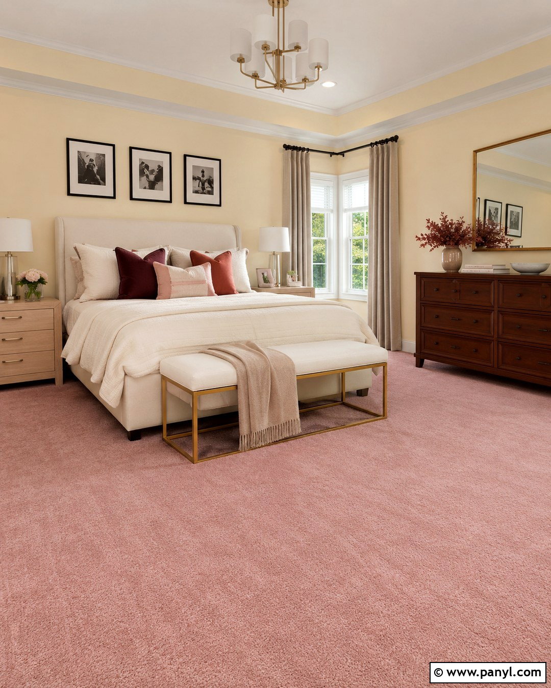 Blush Pink Carpet With Yellow Walls - 20 What Color Carpet Goes With Yellow Walls