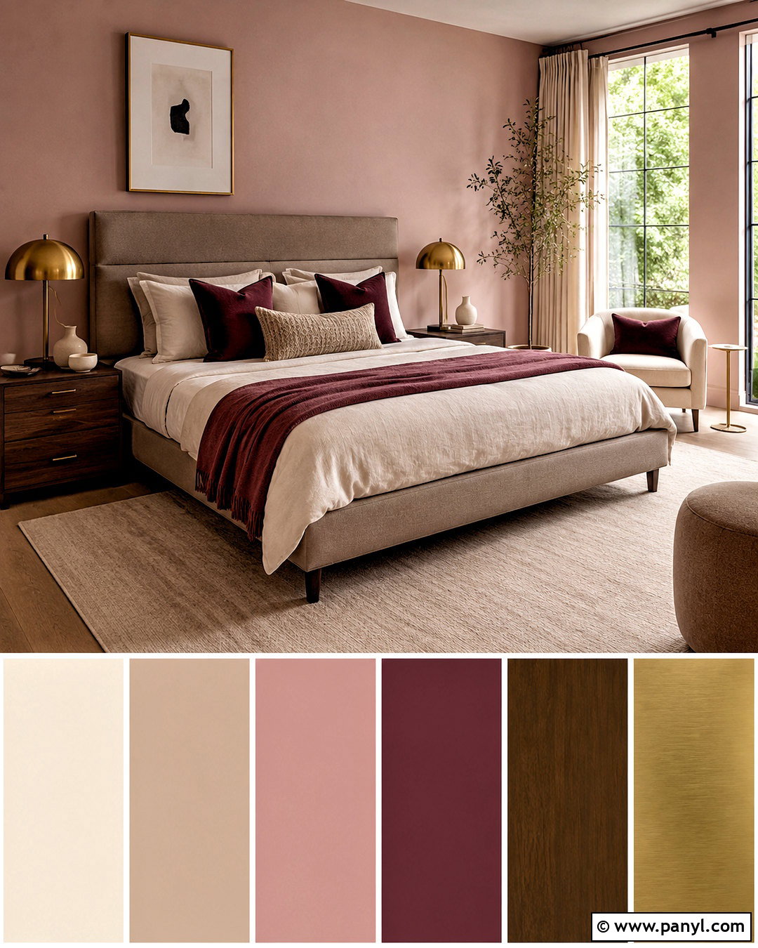 Blush Pink Color Palette - 20 color pallets