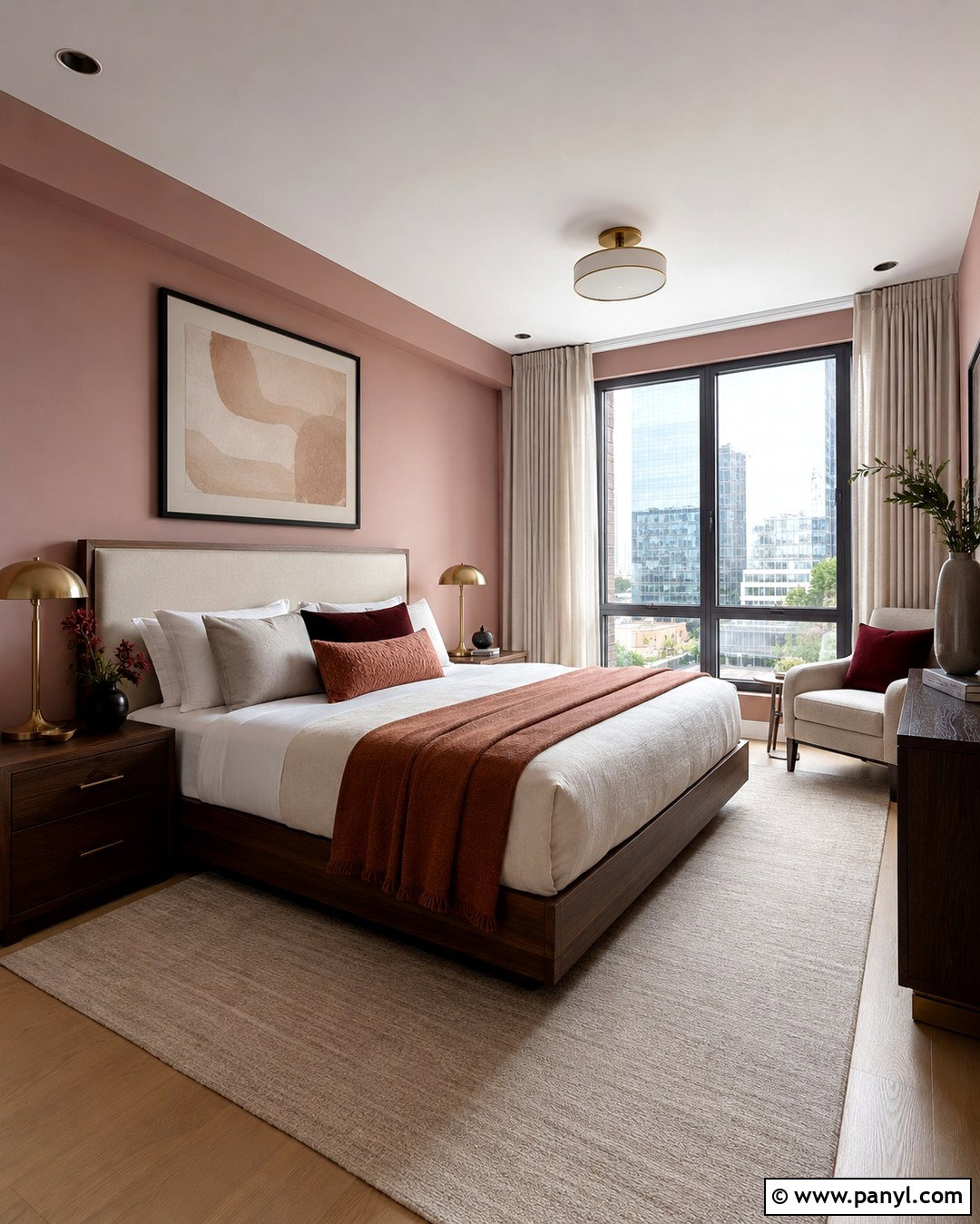 Blush Pink Condo Wall Color - 20 Condo Wall Colors