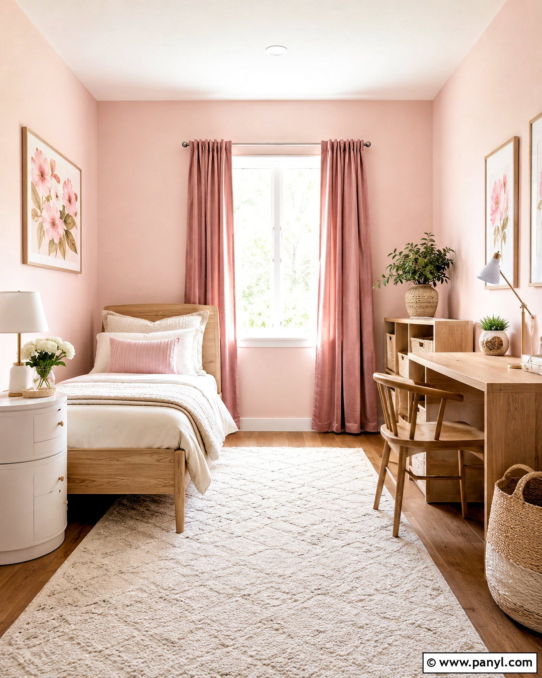 Blush Pink Girls Bedroom - 20 pink bedrooms for girls kids