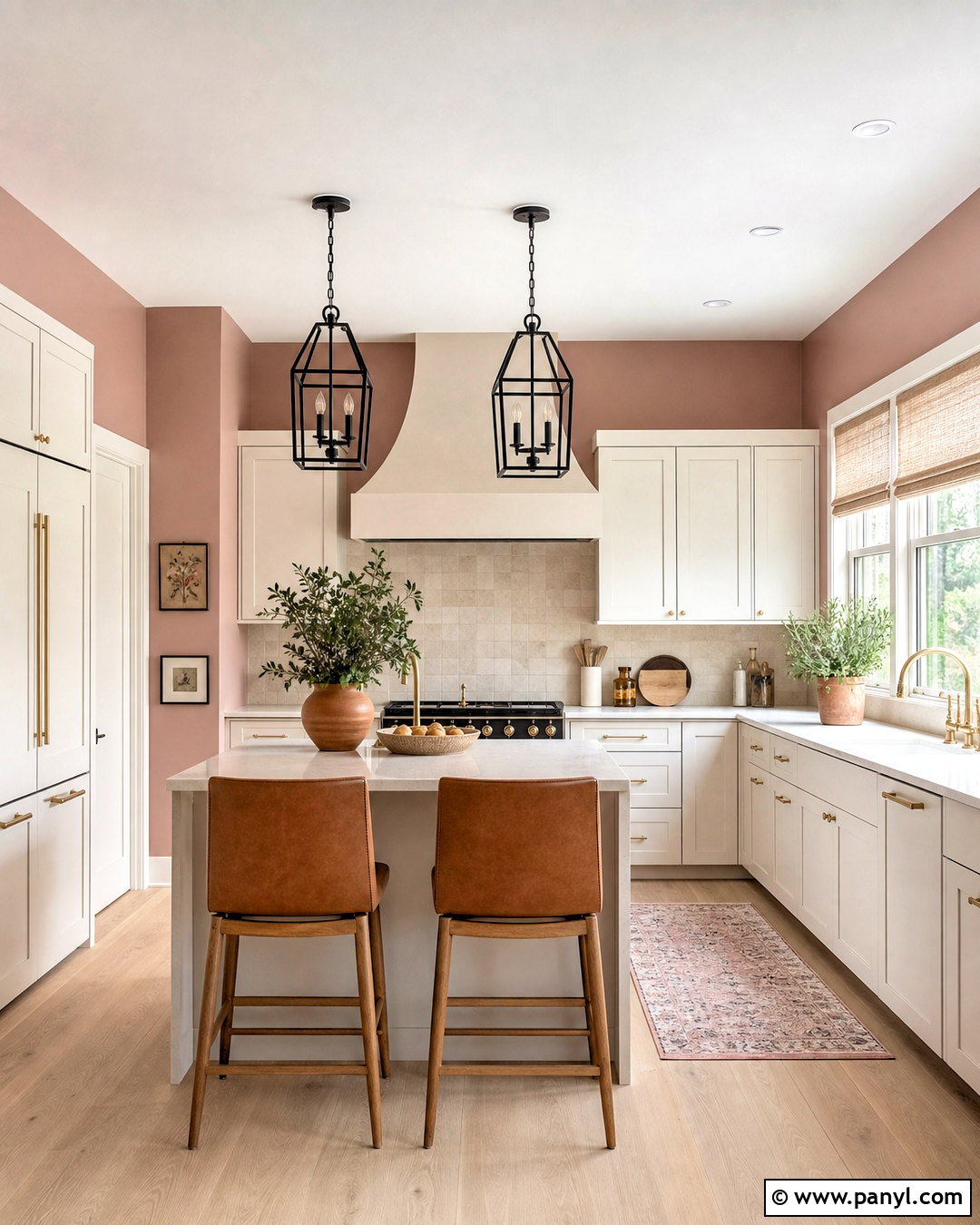 Blush Pink Kitchen Paint - 20 kitchen paint colors with white cabinets