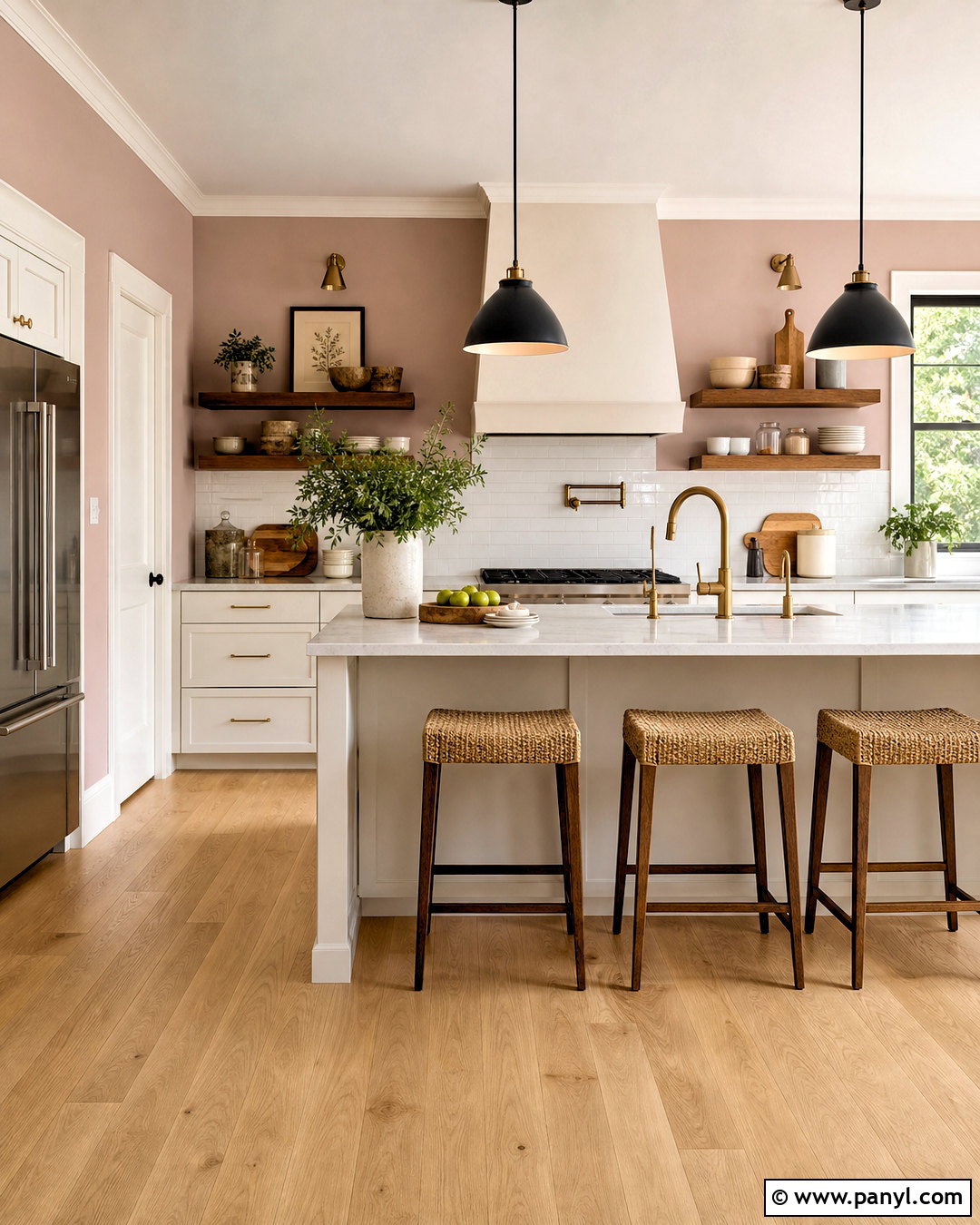 Blush Pink Kitchen Walls - 20 kitchen wall paint colors