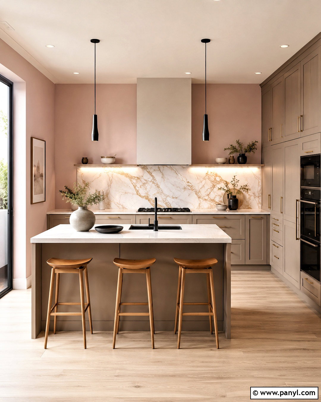 Blush Pink Kitchen Walls - 20 What Is The Best Color For Kitchen Walls