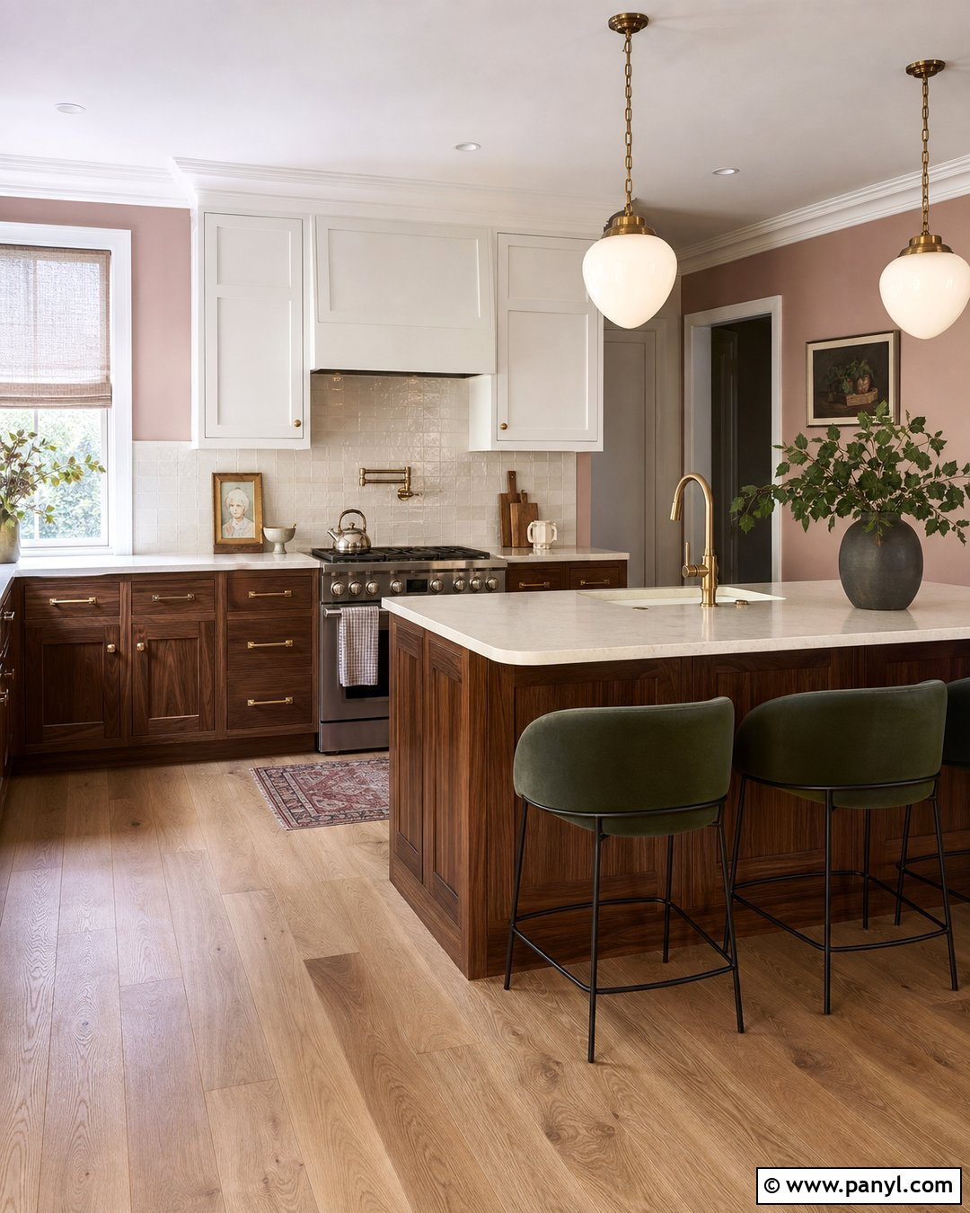 Blush Pink Kitchen Walls - 35 Kitchen Color Ideas For Walls