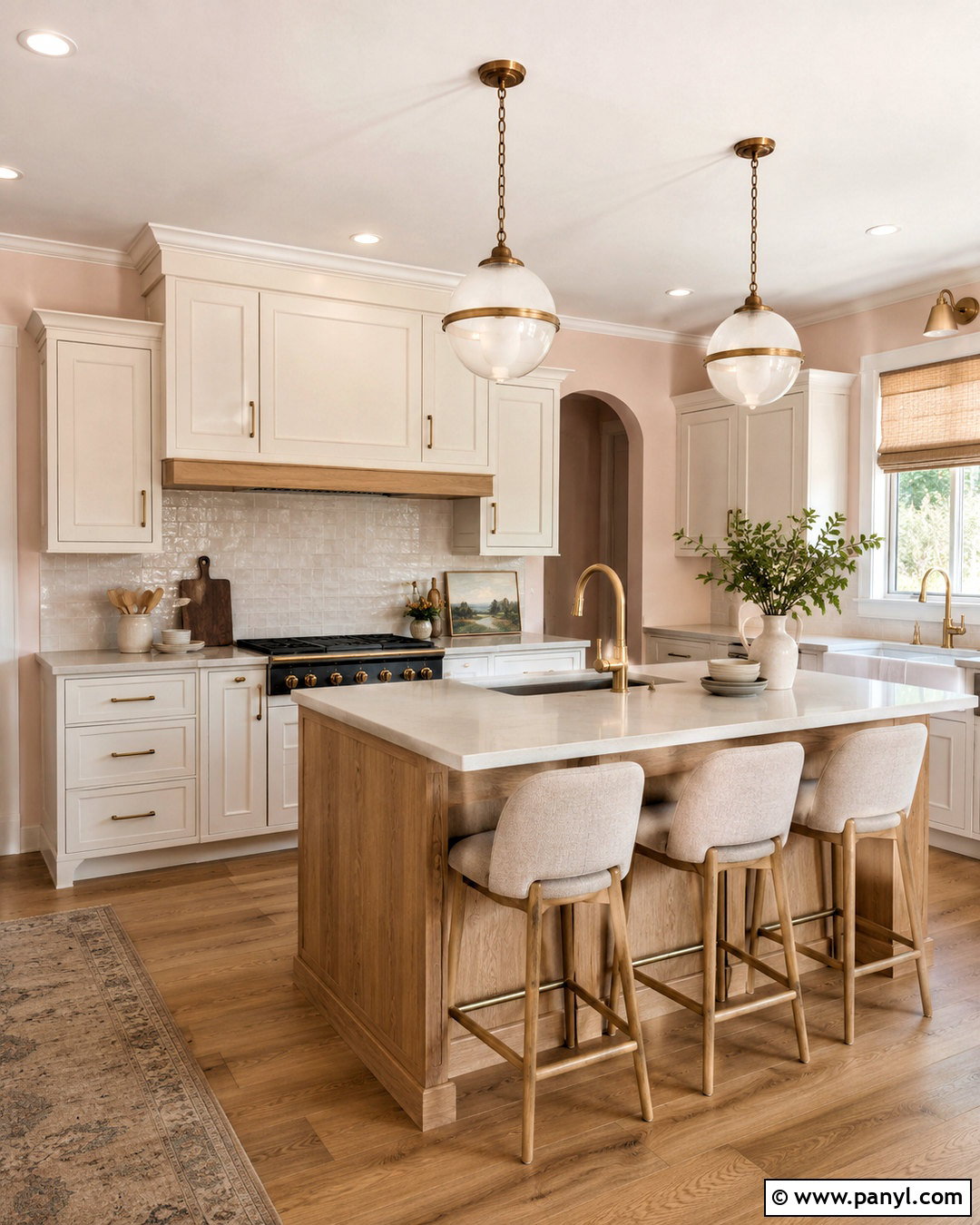 Blush Pink Kitchen Walls - 40 kitchen colors for walls