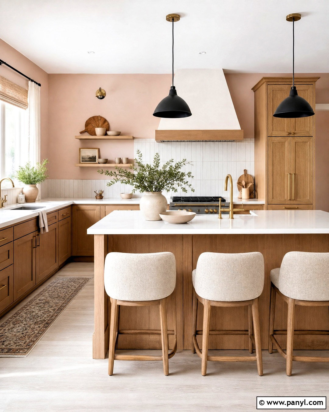 20 Kitchen Color Schemes With Oak Cabinets That Feel Fresh