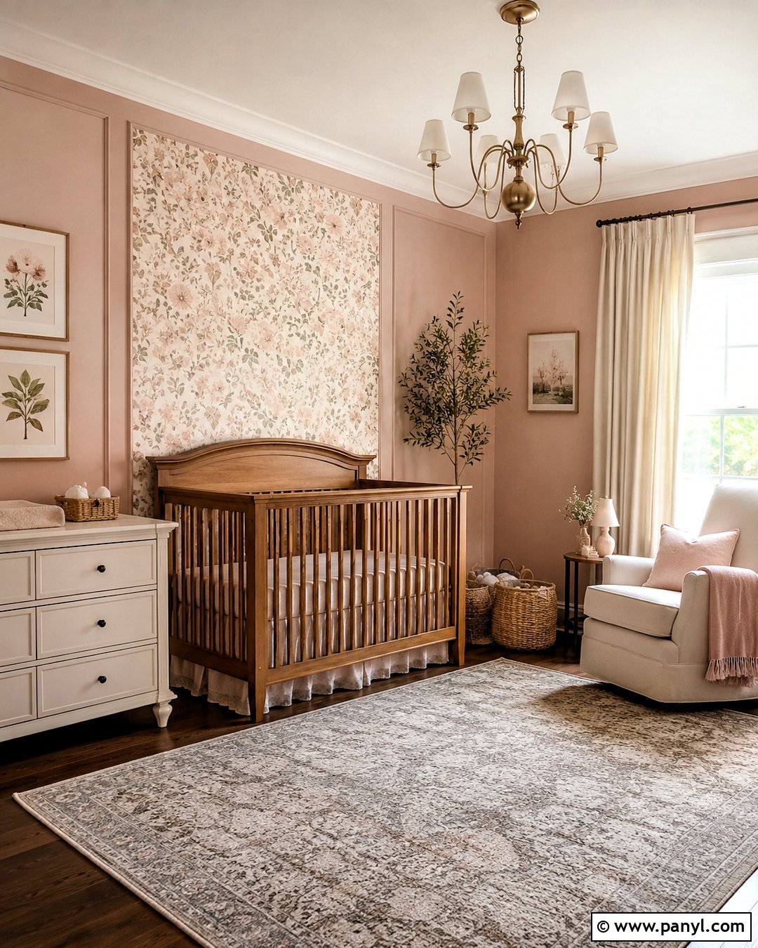 Blush Pink Nursery - 20 nursery room colors