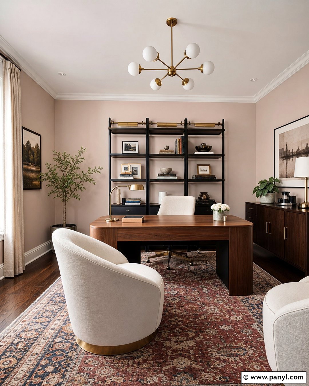 Blush Pink Office Walls - 25 Office Wall Color Ideas Paint Ideas
