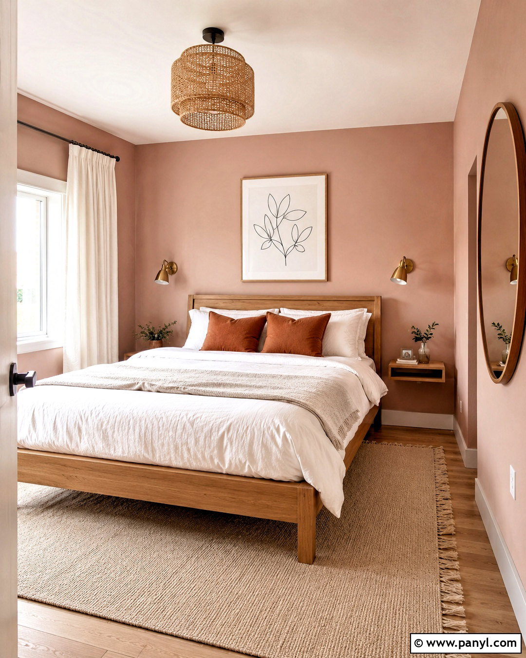 Blush Pink Paint for Small Bedrooms - 20 paint colors for small bedrooms