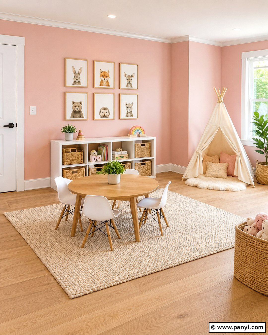 Blush Pink Playroom Walls - 20 Pink Playroom Walls