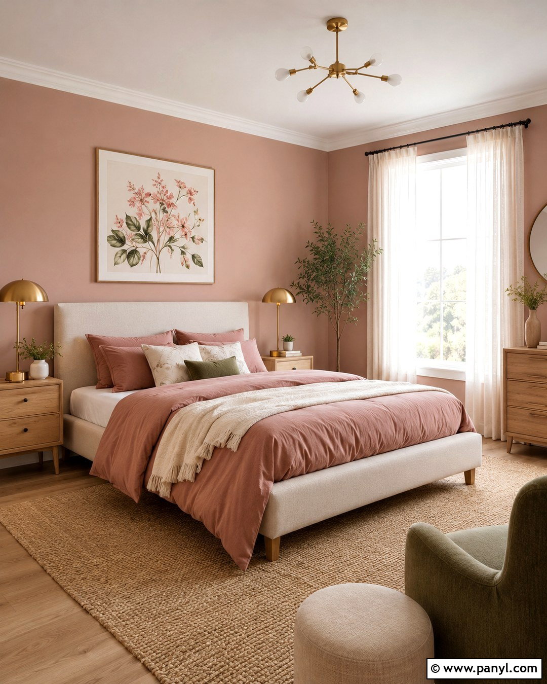 Blush Pink Room - 20 Cute Colours To Paint Your Room Ideas