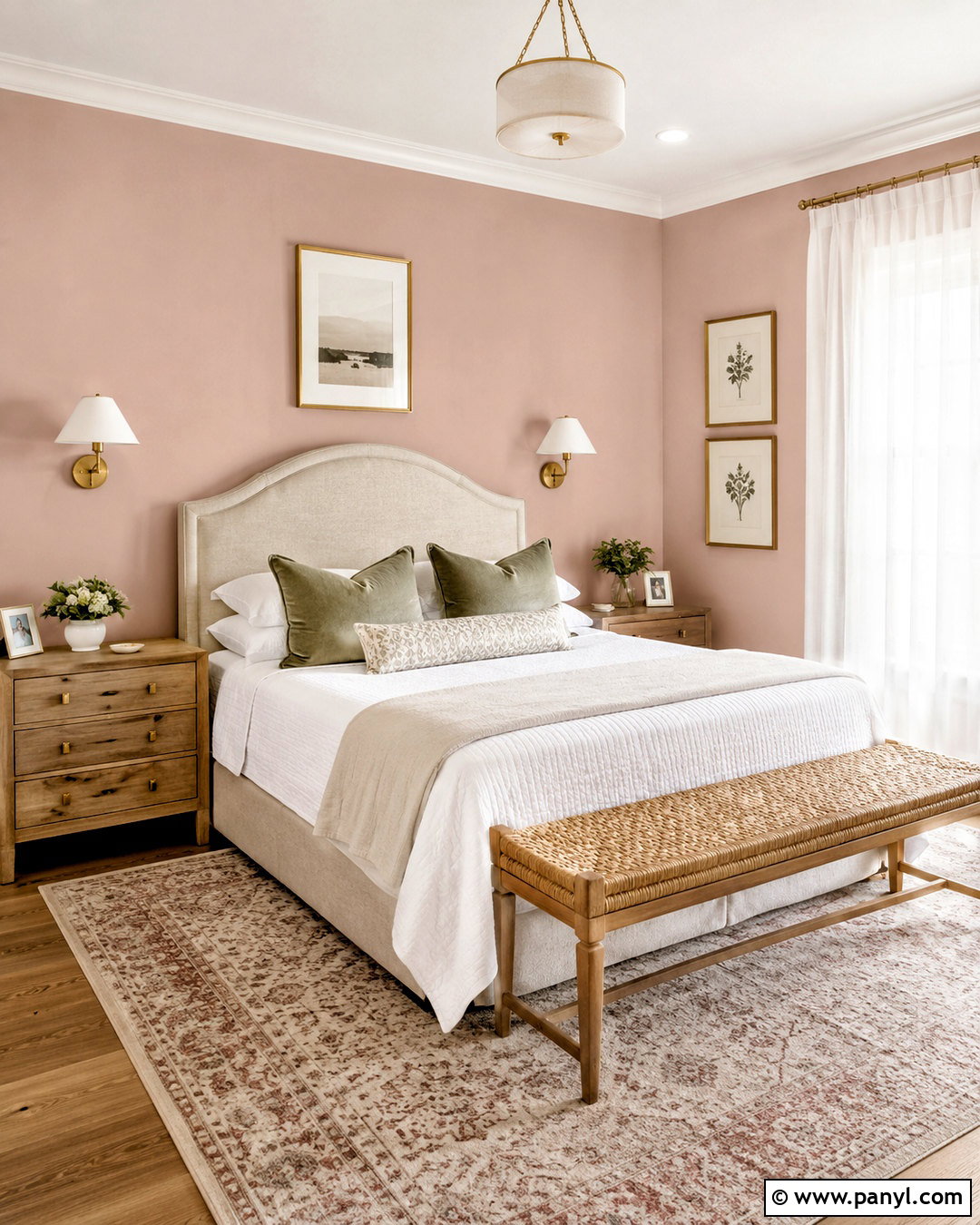 Blush Pink Wall Color - 20 Wall Colors To Brighten A Room Ideas