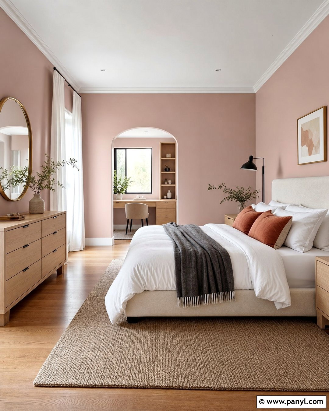 Blush Pink Wall Color - 20 Airy Wall Colors