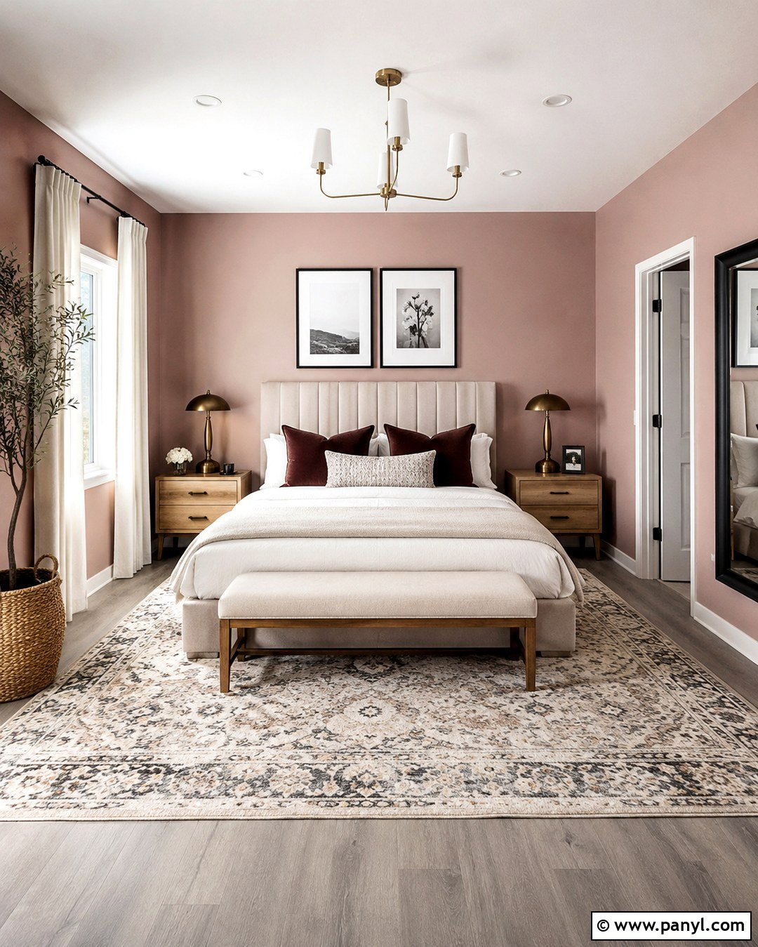 Blush Pink Wall Paint With Grey Floors - 20 Best Wall Paint For Grey Floors