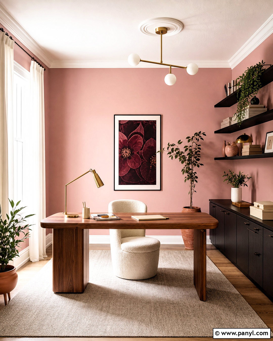 Blush Pink Wall Paint - 20 painting colours for walls