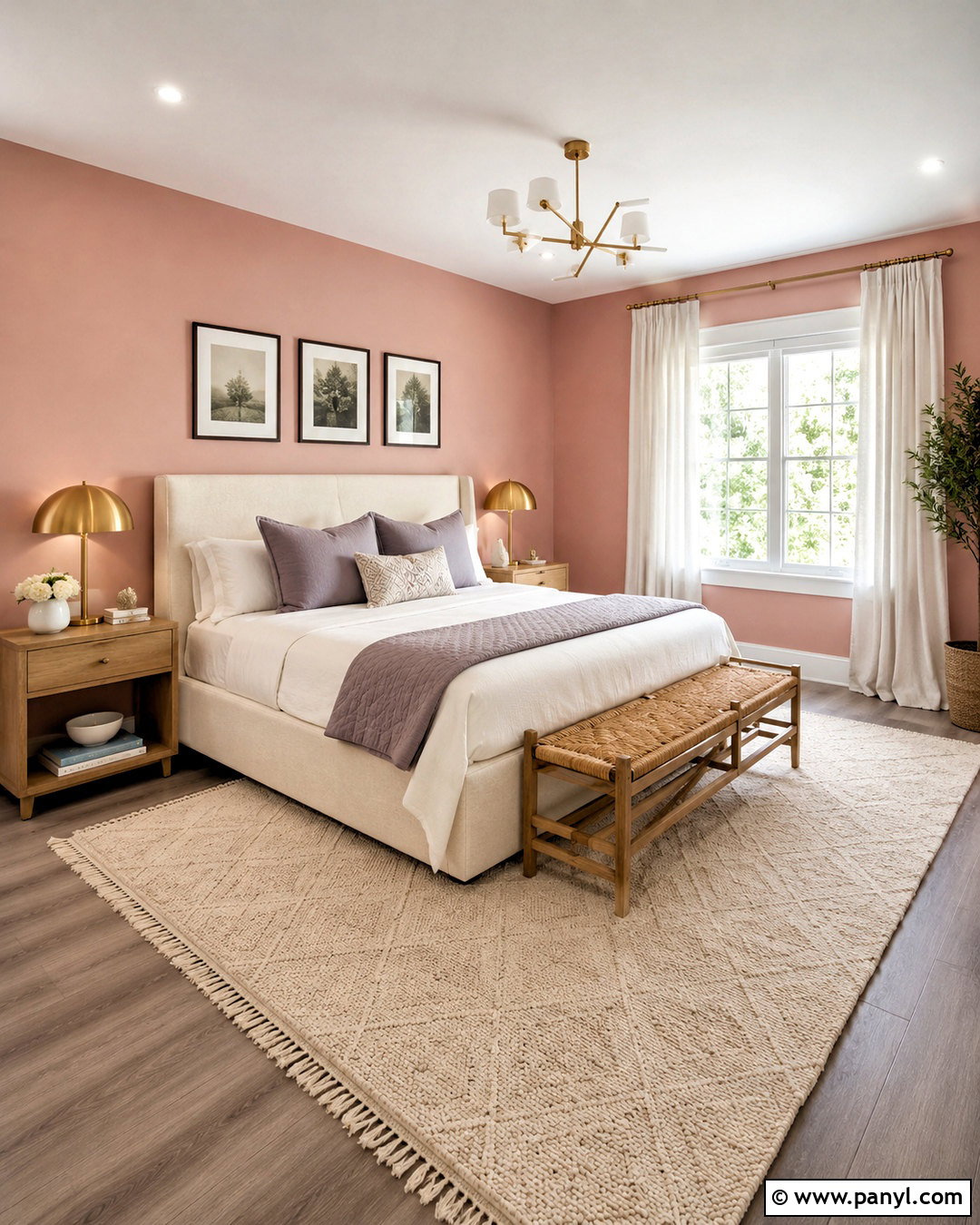 Blush Pink Walls With Gray Floors - 20 Wall Paint With Gray Floors