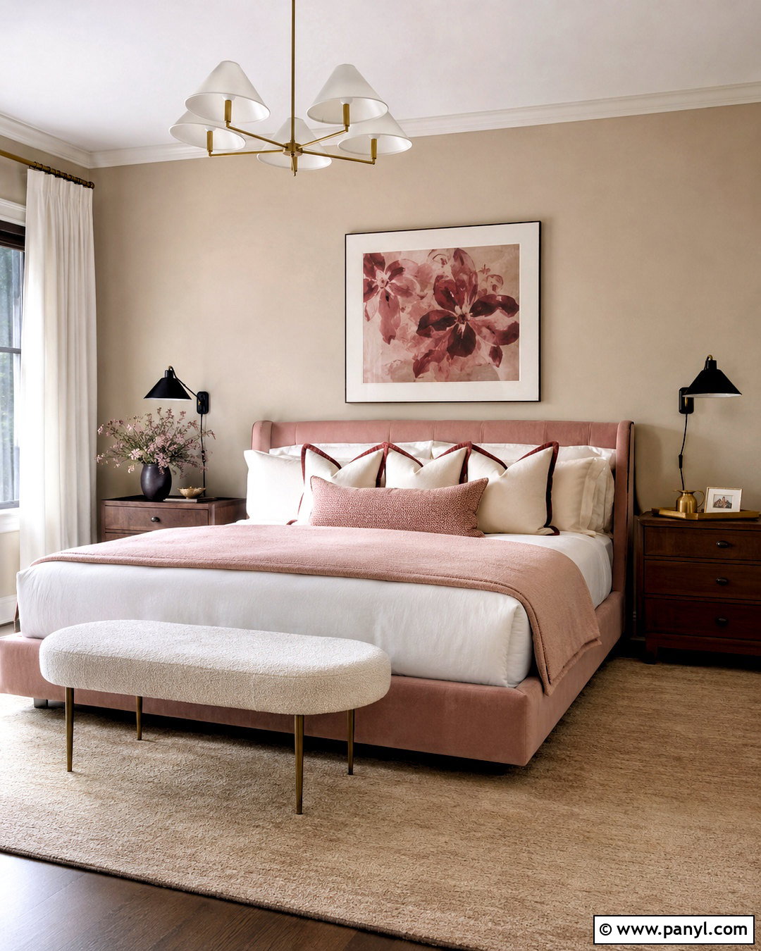 Blush Pink With Beige Walls - 20 What Color Goes With Beige Walls