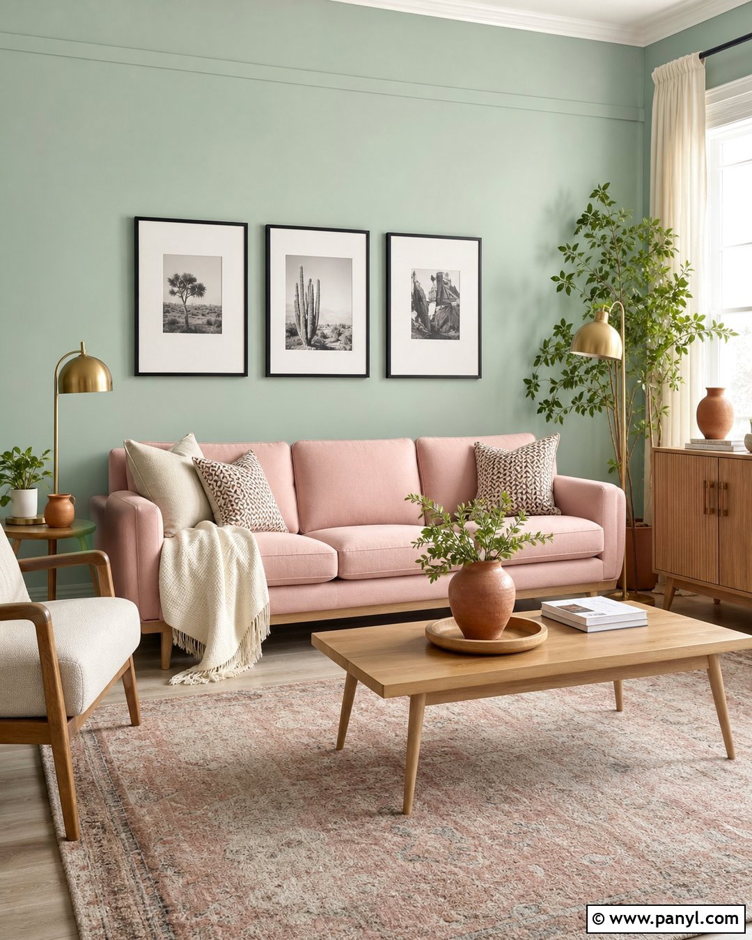 Blush Pink With Mint Green Walls - 20 Colors That Go With Mint Green Walls