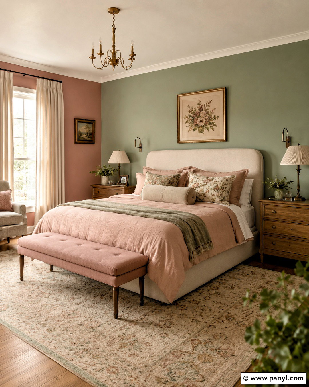 Blush Pink With Sage Green Walls - 20 What Color Goes With Sage Green Walls