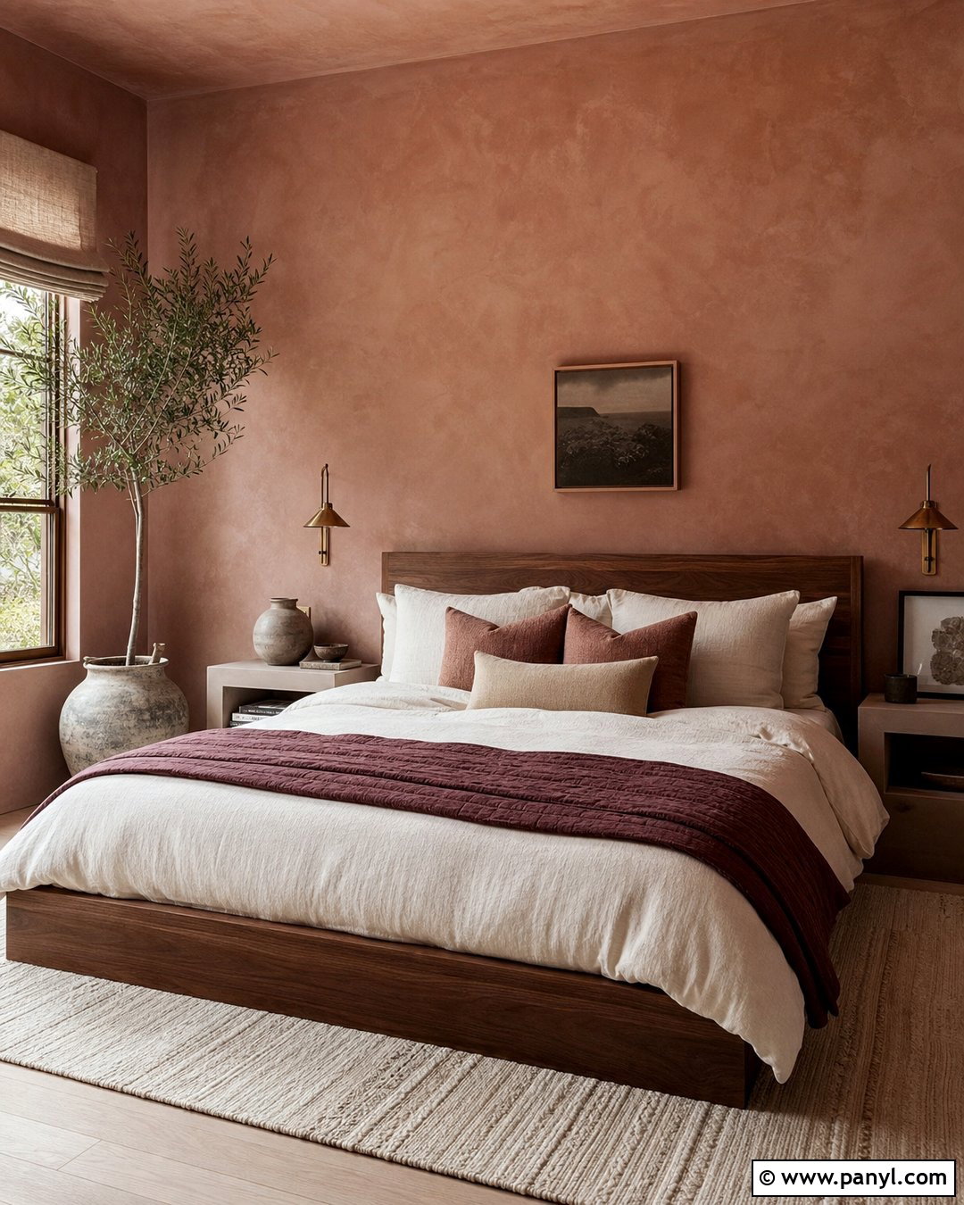Blush Roman Clay Wall Texture - 50 wall colour texture ideas