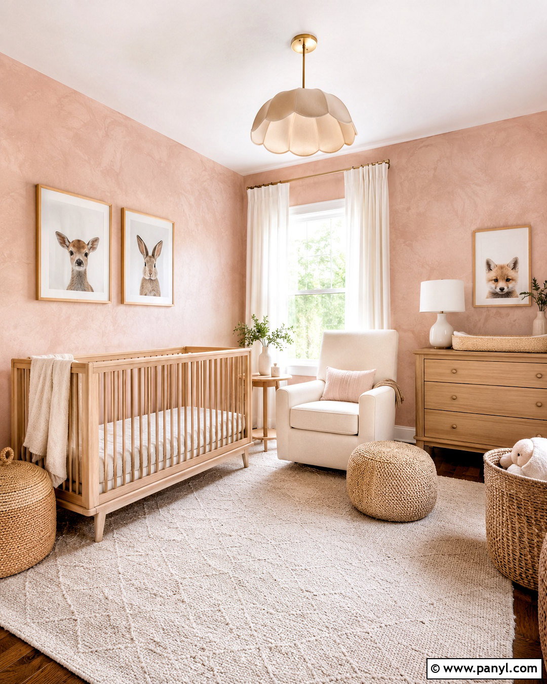 Blush Textured Paint Wall - 35 wall color texture ideas