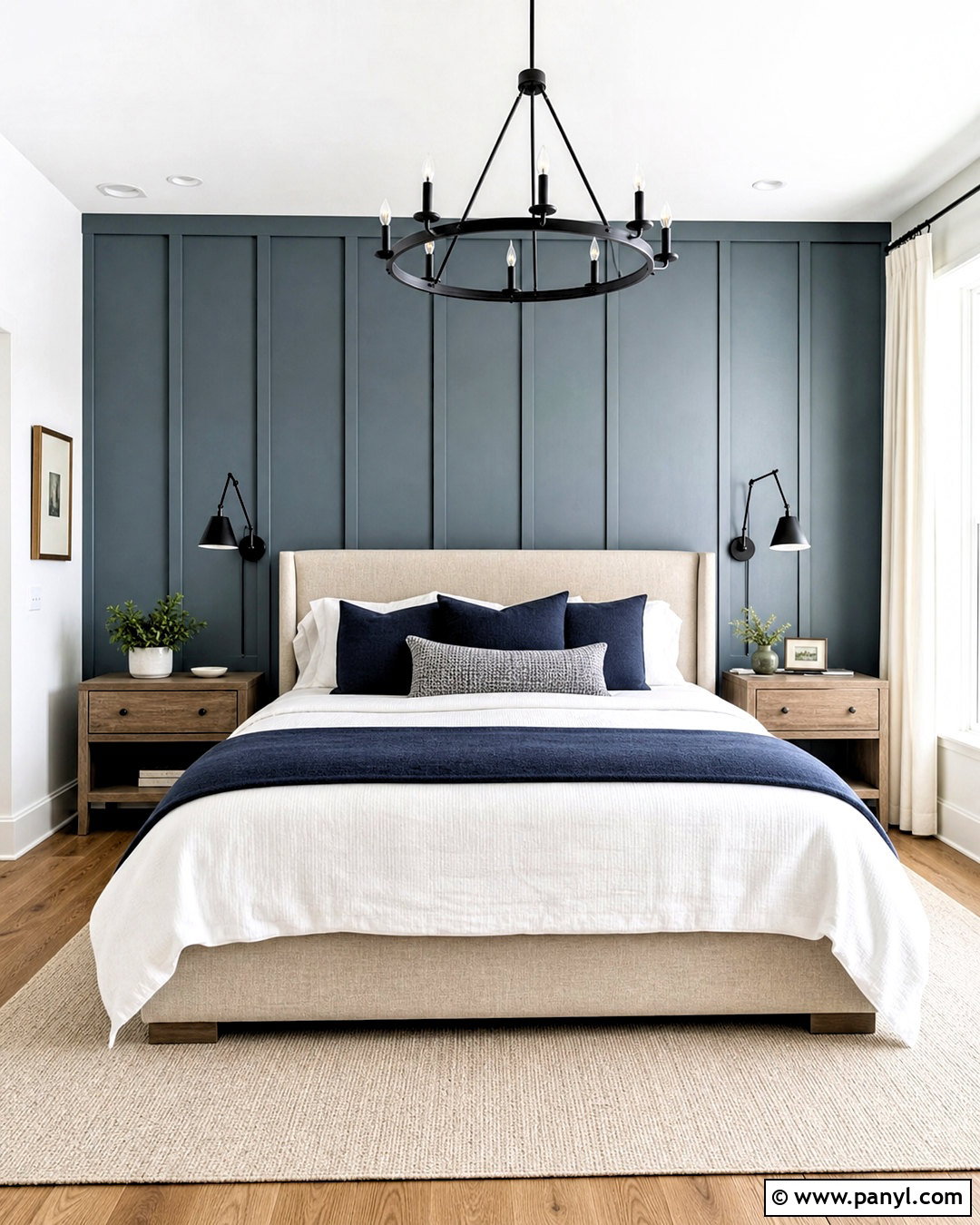 Board And Batten Bedroom Accent Wall - 20 accent wall ideas