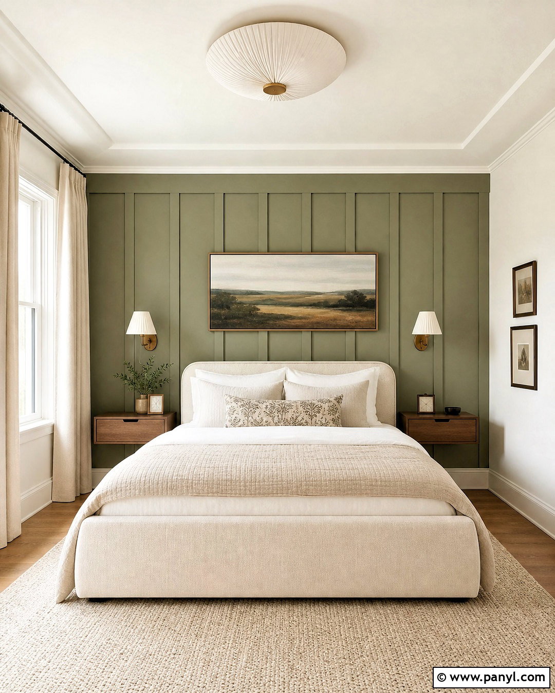 Board And Batten Bedroom Accent Wall - 20 small bedroom accent wall ideas